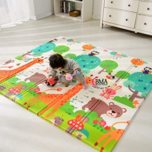 Tapis de jeu ou d'éveil pour bébé et enfant, pliable et imperméable