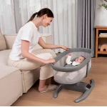 Berceau couffin balancelle mastela H multi-motion baby cradle – Image 4