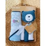 Sortie de bain Little Alpaca bébé avec éponge et 3 gants – Image 2
