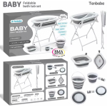 Ensemble baignoire pliable avec pied – Image 2