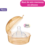 Bout de sein momeasy en silicone avec boite