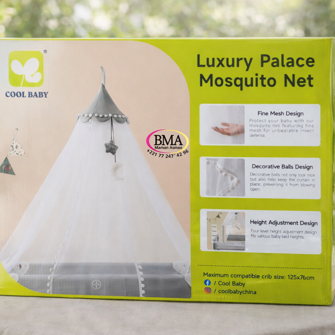 Design sans titre (71) Moustiquaire Berceau – Image 1