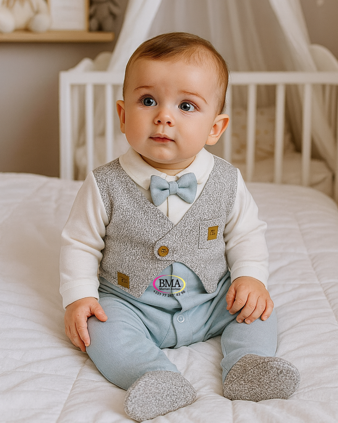 21 Grenouillère bébé garçon – Image 1