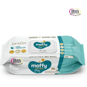 Lingettes Humides Moffy 90pcs
