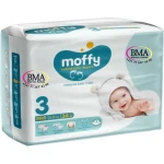 Couches moffy Midi ( 5-9 kg )34pcs