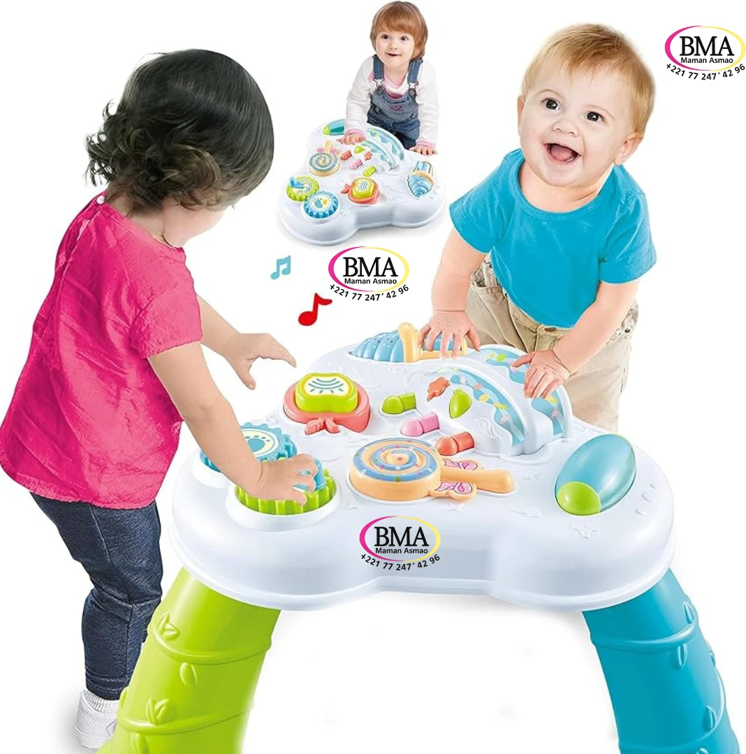 Design sans titre (90) Table d'apprentissage multifonctionnelle pour bébé – Image 1