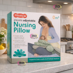 Coussin d'allaitement ajustable multicouches