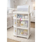 Chariot de rangement pour fournitures bébé