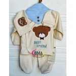 Ensemble bébé garçon 5pcs  ( 0-3mois )