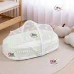 Lit couffin pour bébé avec moustiquaire intégrée