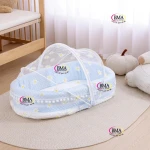 Lit couffin pour bébé avec moustiquaire intégrée – Image 2