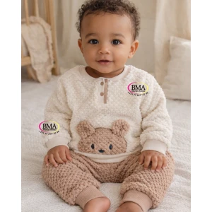 Ensemble pull 2pcs velours lourds