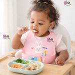 Bavoirs en silicone souple et imperméable – Image 2