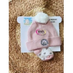 Bonnet bébé avec chaussettes assorties – Image 4